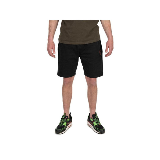 Fox Collection Lightweight Jogger Short Black & Orange