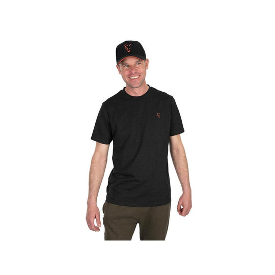 Fox Collection T-Shirt Black &amp; Orange