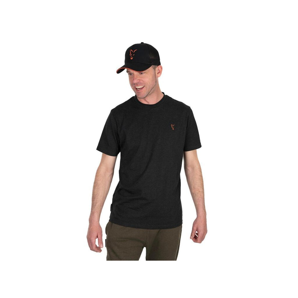 Fox Collection T-Shirt Black & Orange