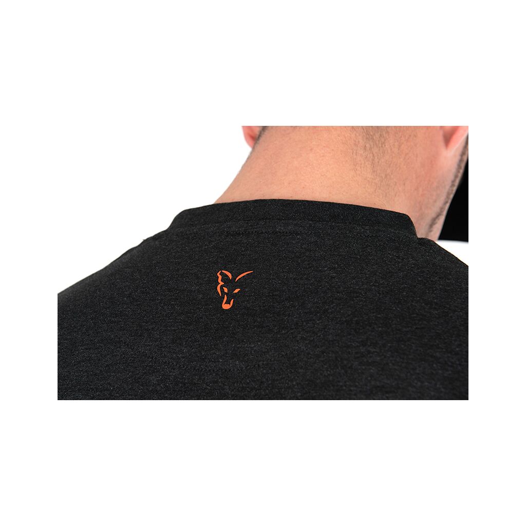 Fox Collection T-Shirt Black &amp; Orange