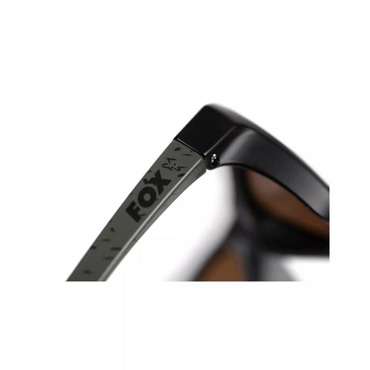 Fox Collection Wraps Green &amp; Black - Brown Lens