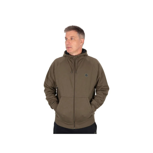 Fox Collection Zipped Hoody - Green