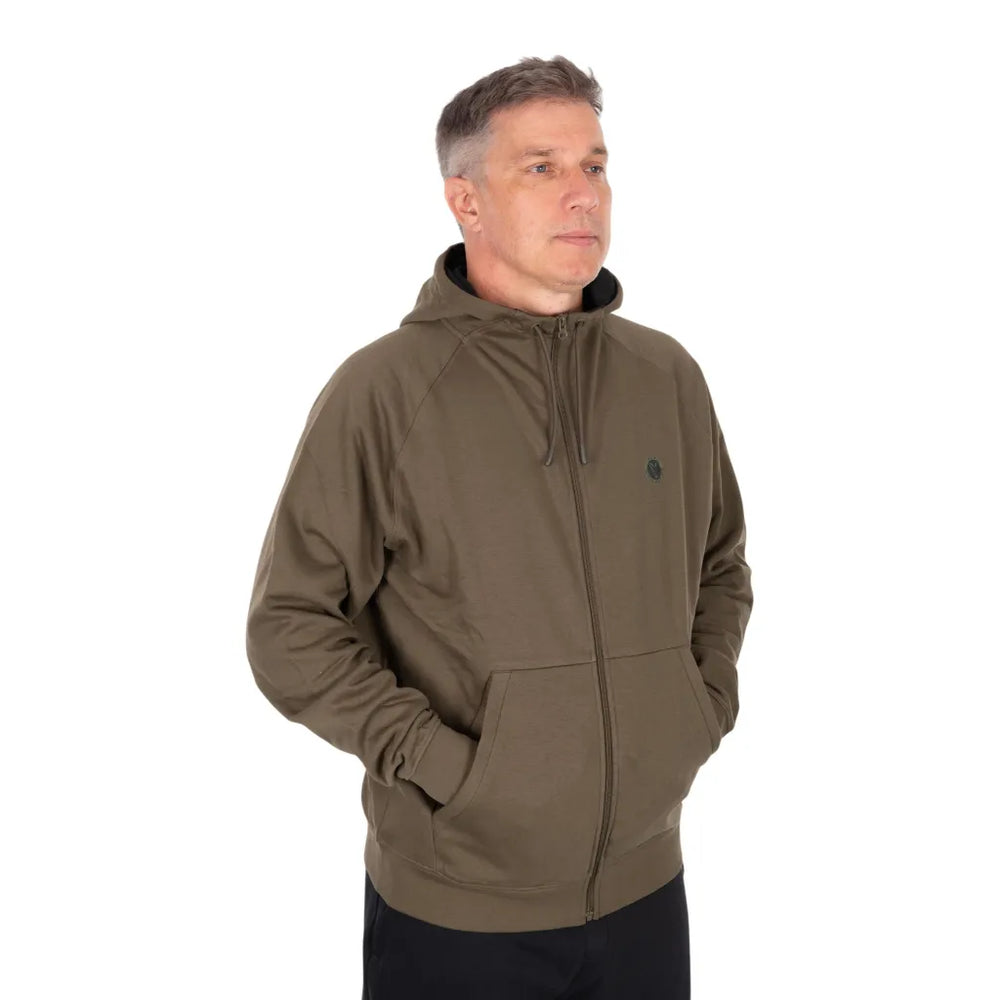 Fox Collection Zipped Hoody - Green