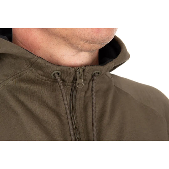 Fox Collection Zipped Hoody - Green