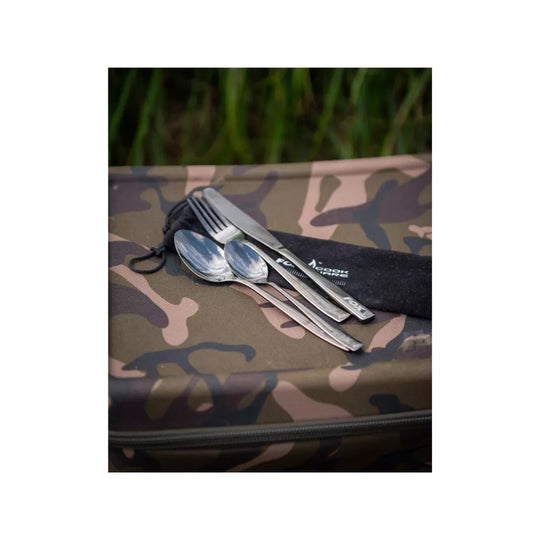Fox Cookware Black Stainless Cutlery Set