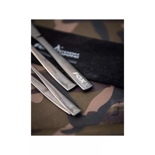 Fox Cookware Black Stainless Cutlery Set