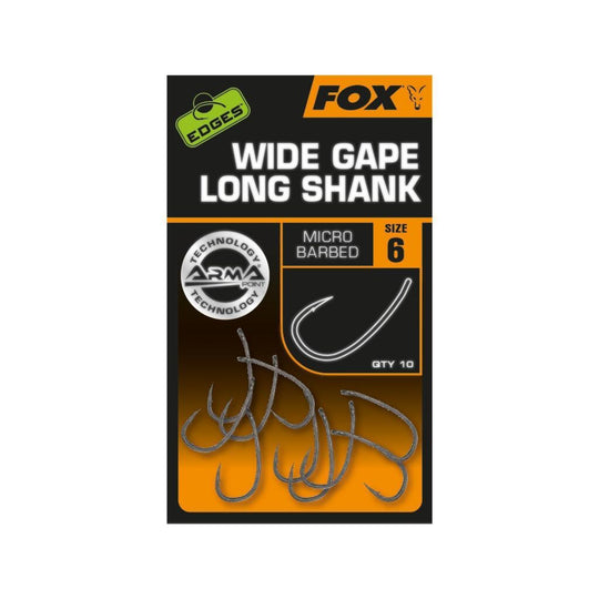 Fox Edges Armapoint Super Wide Gape Long Shank