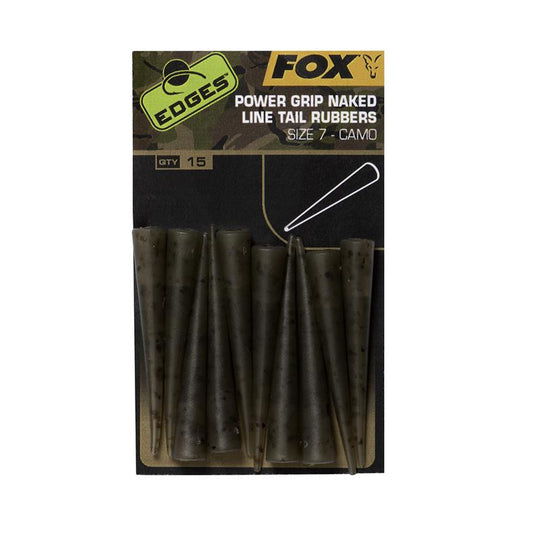 Fox Edges Camo Power Grip Naked Line Tail Rubbers