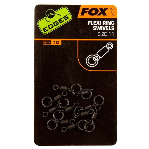 Fox Edges Flexi Ring Swivels