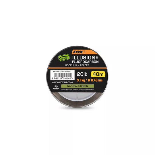Fox Edges Illusion Fluorocarbon Naturals Green