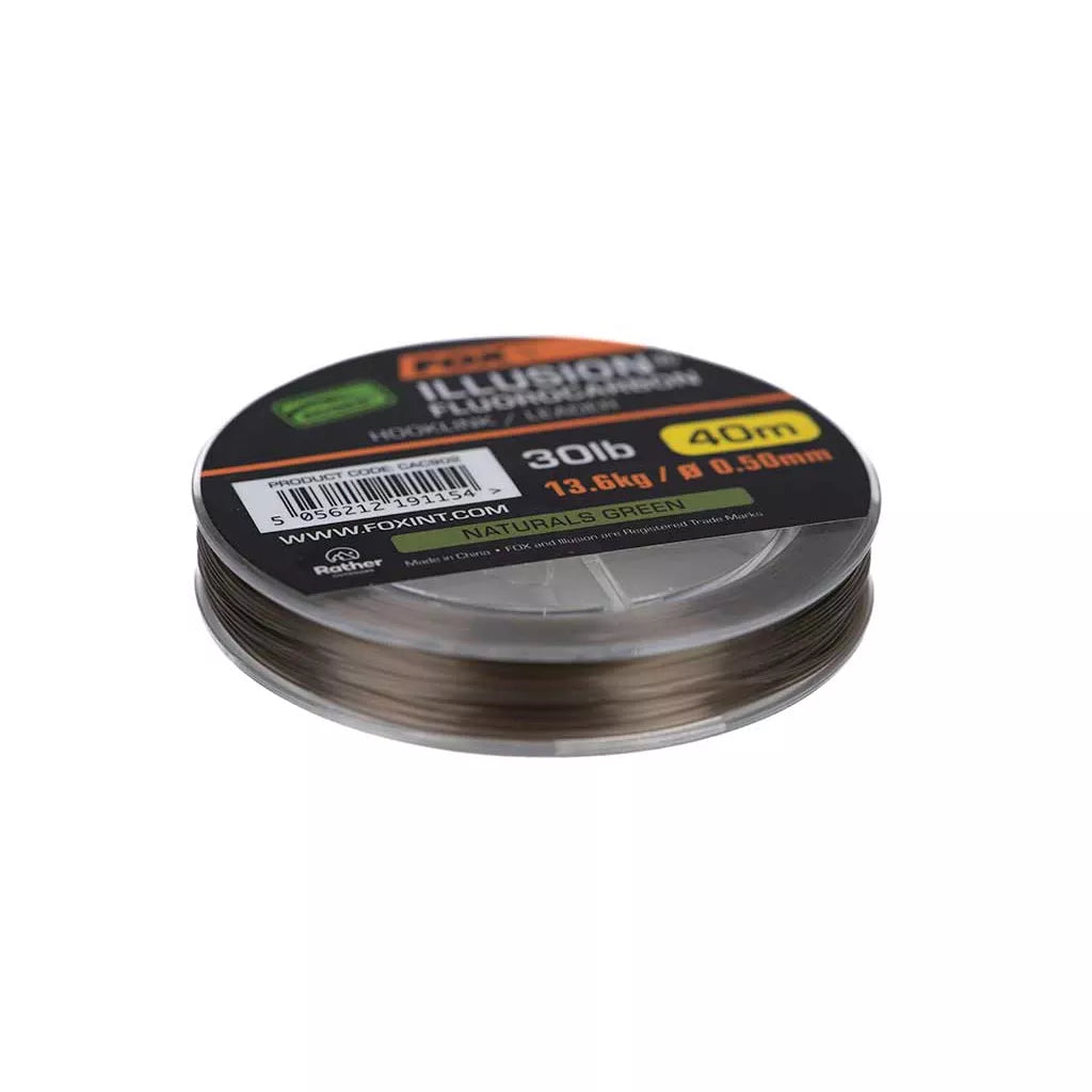 Fox Edges Illusion Fluorocarbon Naturals Green