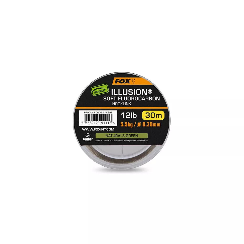 Fox Edges Illusion Soft Fluorocarbon Hooklink