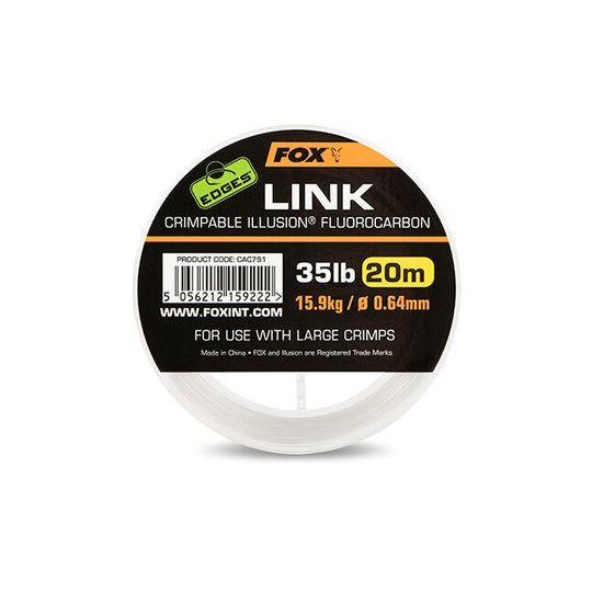 Fox Edges Link Crimpable Fluorocarbon