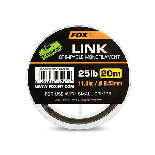 Fox Edges Link Crimpable Monofilament