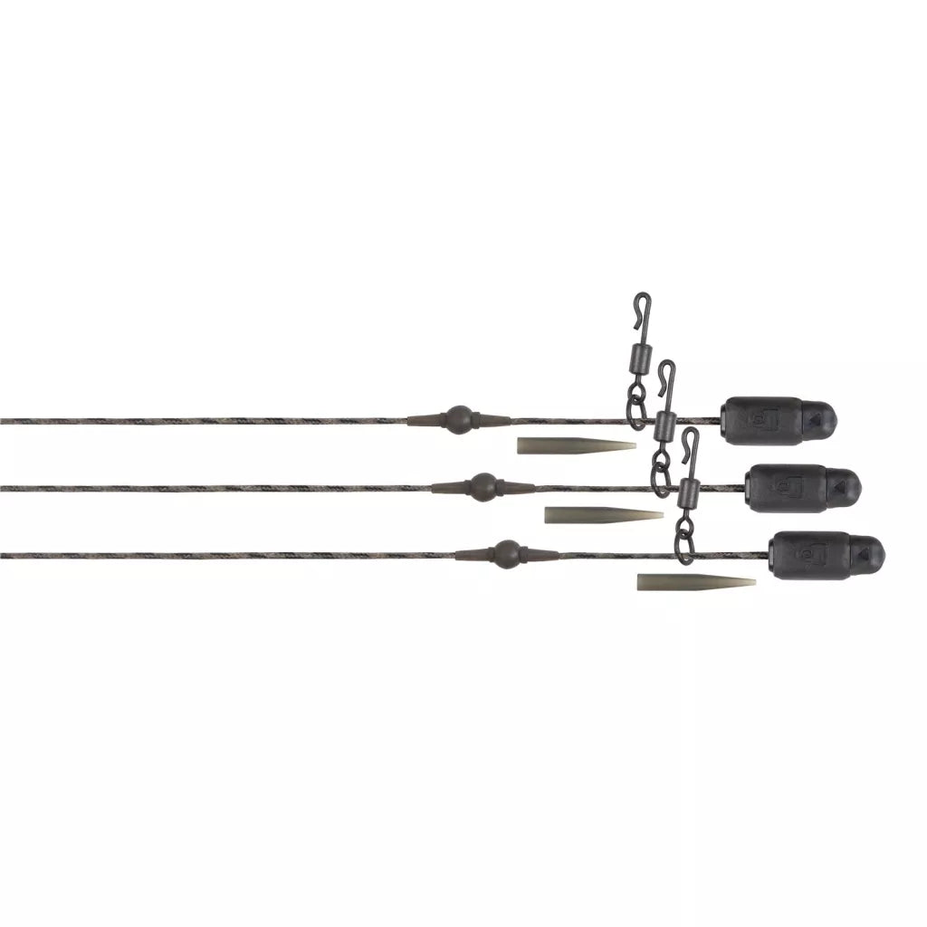 Fox Edges Naturals Heli-Clip Rigs 50lb Copper Core
