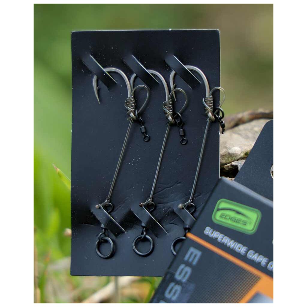 Fox Edges Super Wide Gape Out-Turned Chod Rigs