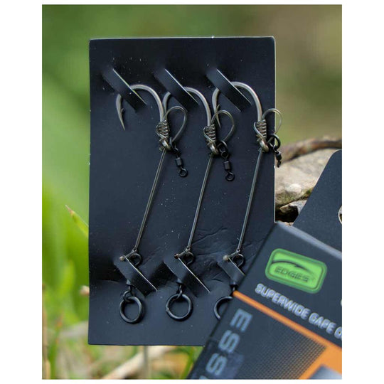 Fox Edges Super Wide Gape Out-Turned Chod Rigs