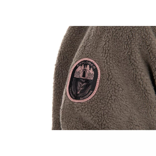 Fox Explorer Woman Fleece Hooded Jacket