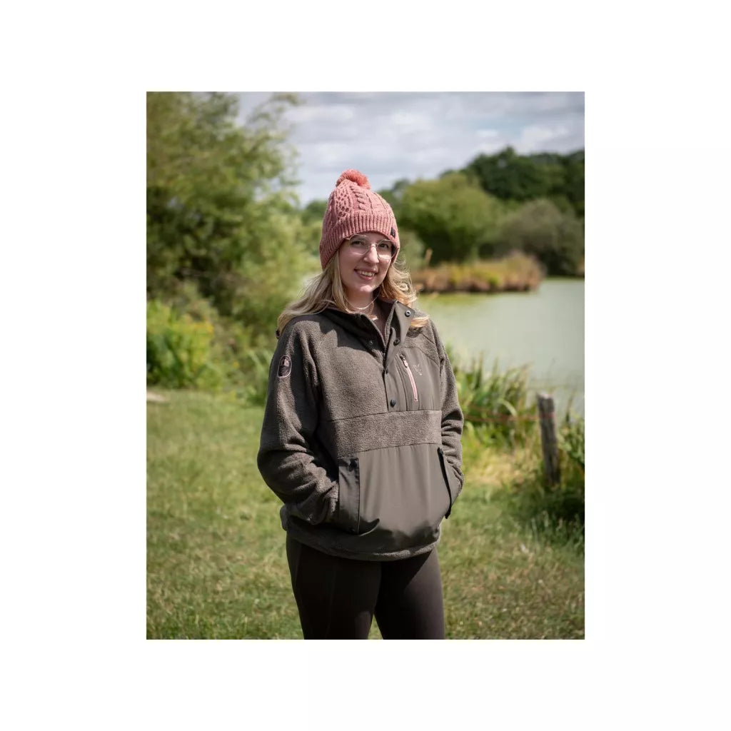 Fox Explorer Woman Fleece Hooded Jacket