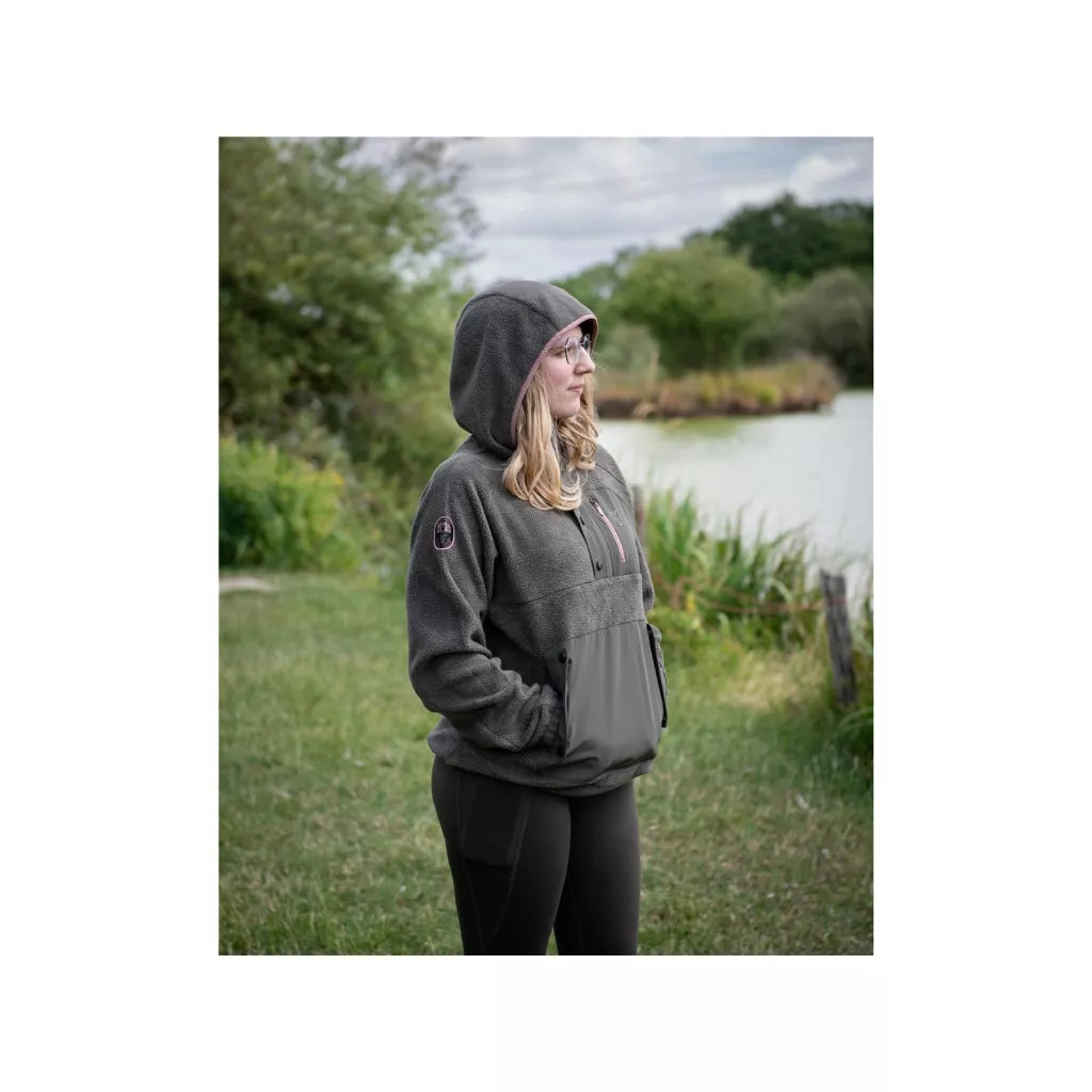 Fox Explorer Woman Fleece Hooded Jacket