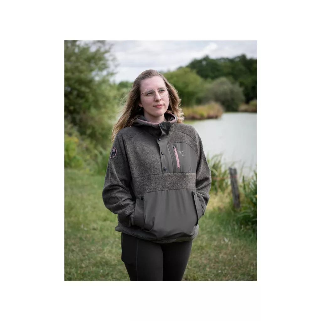 Fox Explorer Woman Fleece Hooded Jacket