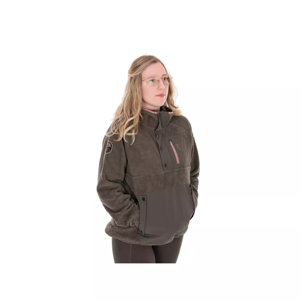 Fox Explorer Woman Fleece Hooded Jacket