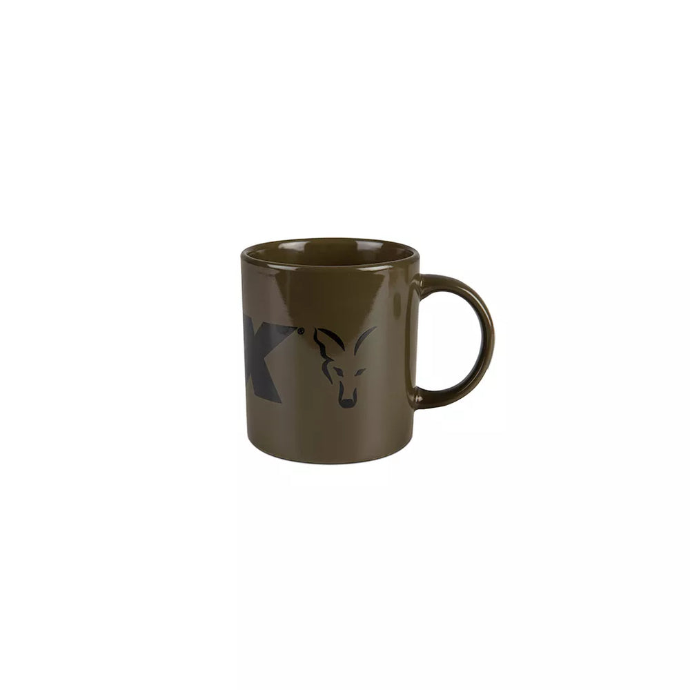 Fox Green & Black Logo Ceramic Mug