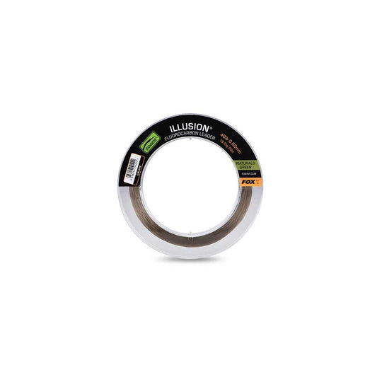 Fox Illusion Fluorocarbon Leader Naturals Green