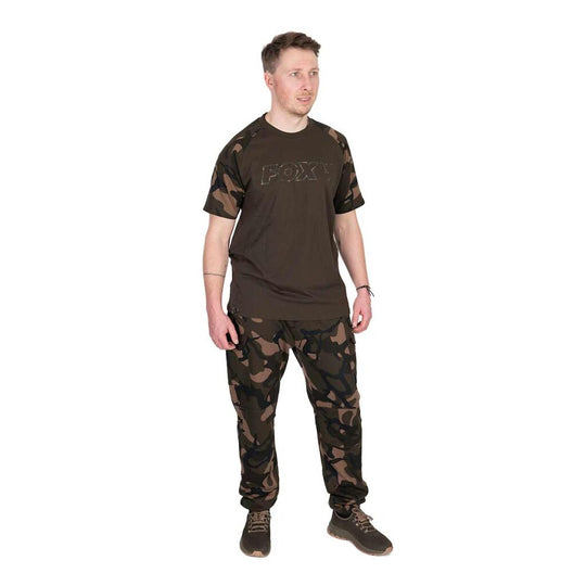 Fox Khaki &amp; Camo Outline T-Shirt
