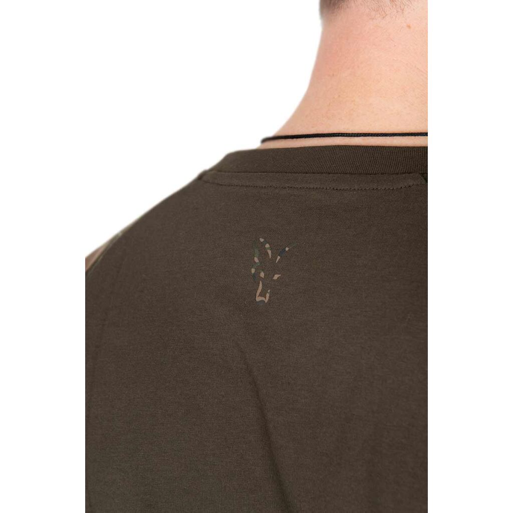 Fox Khaki &amp; Camo Outline T-Shirt