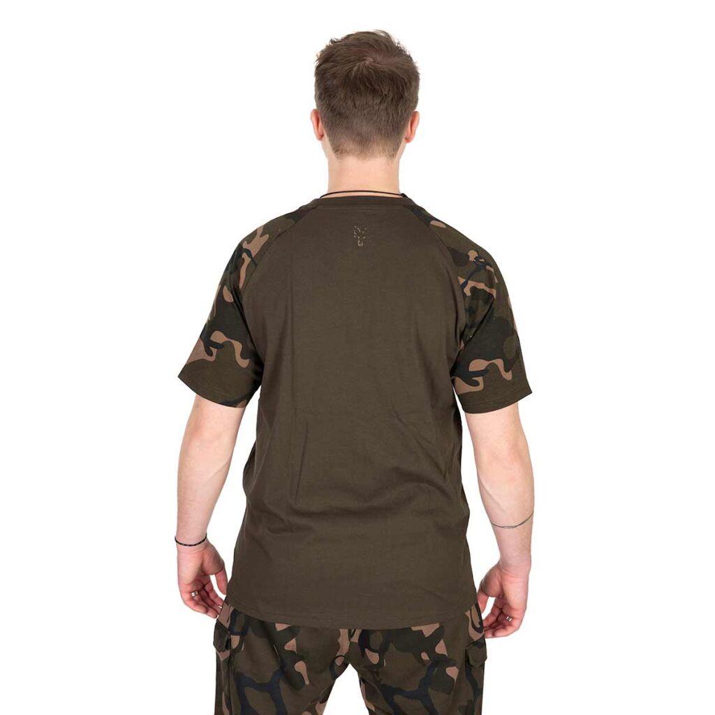 Fox Khaki &amp; Camo Outline T-Shirt