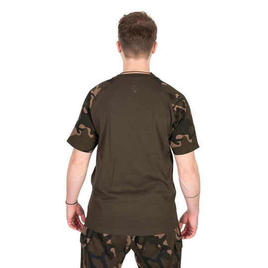 Fox Khaki &amp; Camo Outline T-Shirt