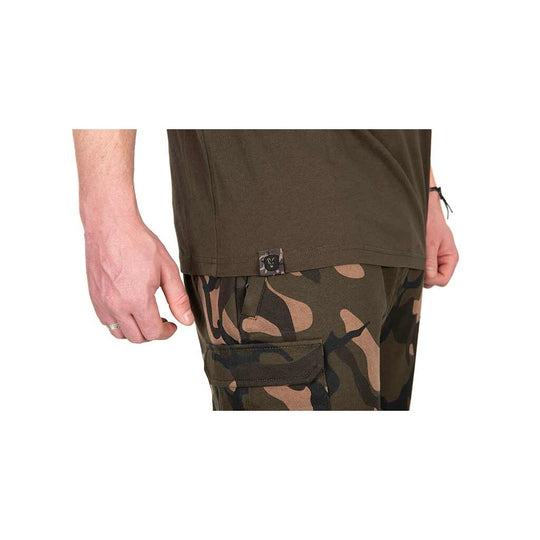 Fox Khaki &amp; Camo Outline T-Shirt