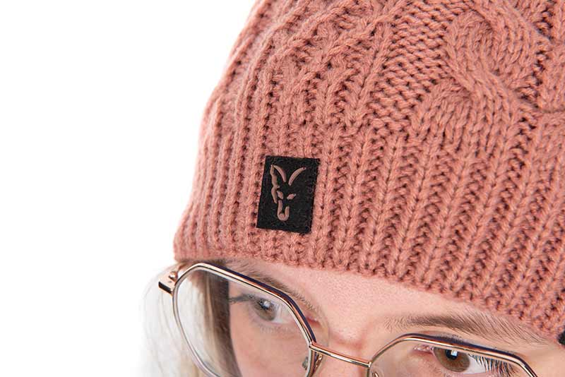 Fox Ladies Knitted Bobble Hat