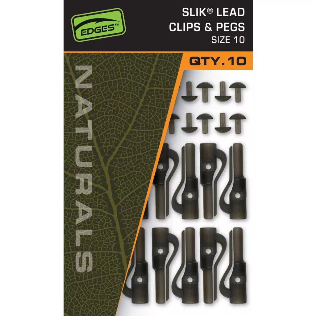 Fox Naturals Slik Lead Clip & Pegs Size 10