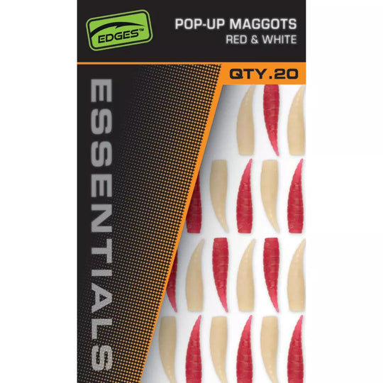 Fox Pop Up Maggots Red & White