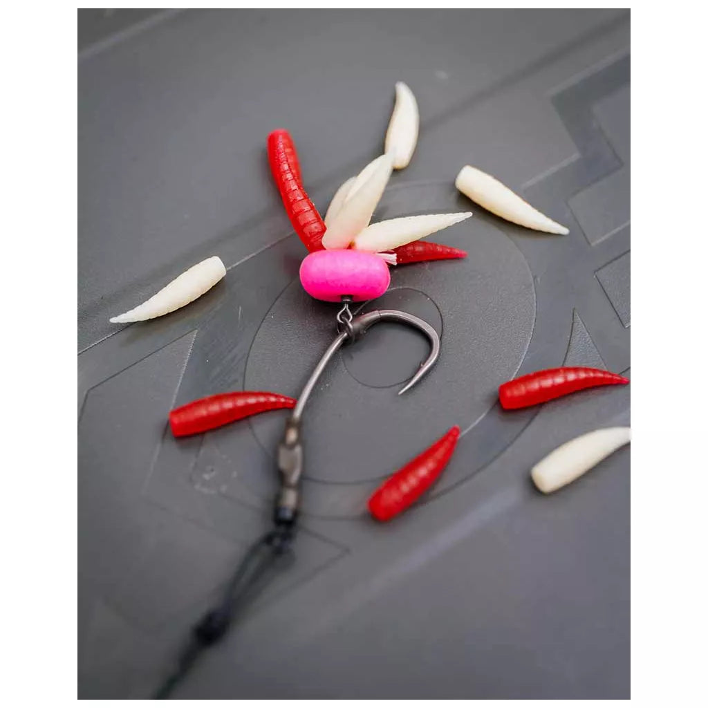 Fox Pop Up Maggots Red & White