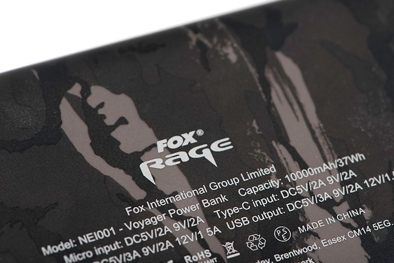 Fox Rage Camo Power Bank 10k