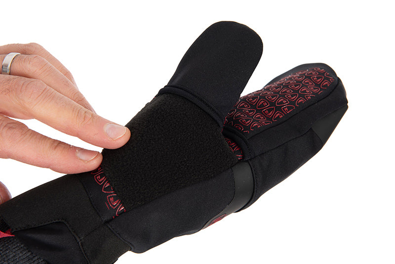 Fox Rage Fingerless Mitten Gloves