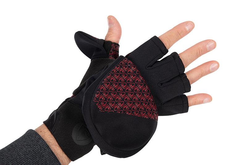 Fox Rage Fingerless Mitten Gloves