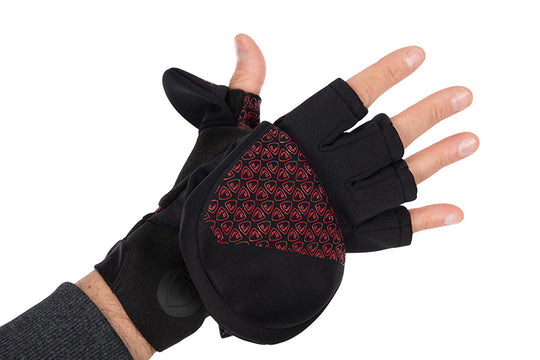 Fox Rage Fingerless Mitten Gloves