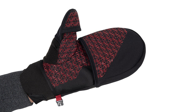 Fox Rage Fingerless Mitten Gloves