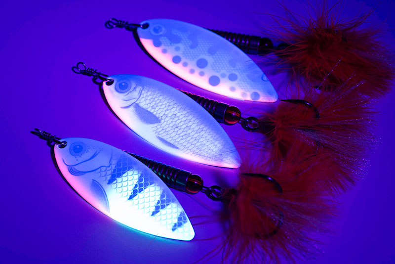 Fox Rage Ultra UV Spinner Hot Olive