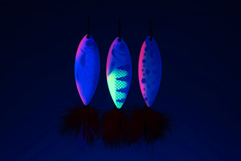 Fox Rage Ultra UV Spinner Hot Olive