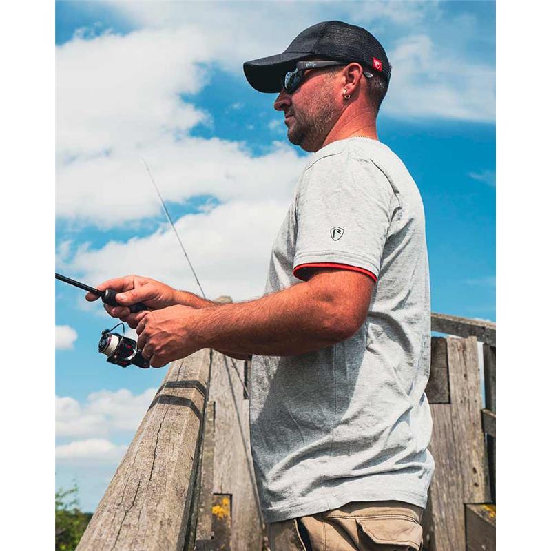 Fox Rage Voyager Tee Light Grey