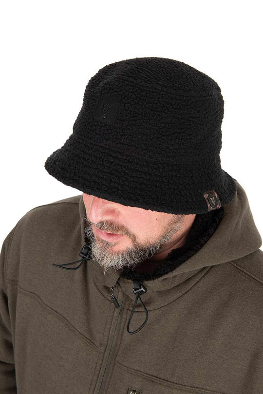 Fox Sherpa Bucket Hat Black