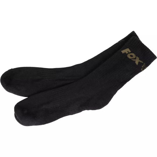 Fox Black Socks