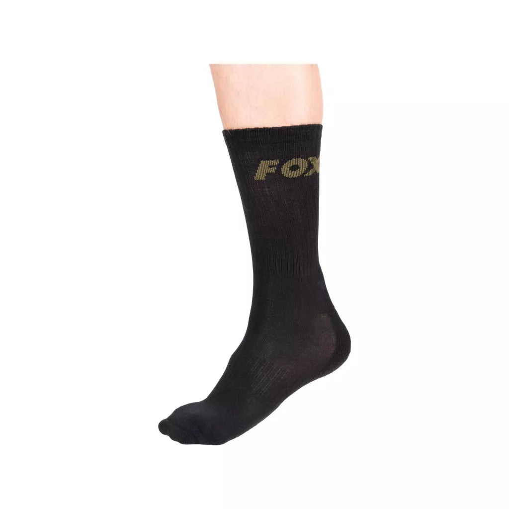 Fox Black Socks
