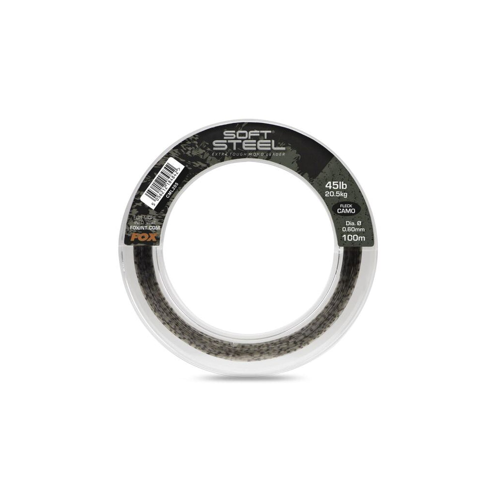 Fox Soft Steel Fleck Camo Leader