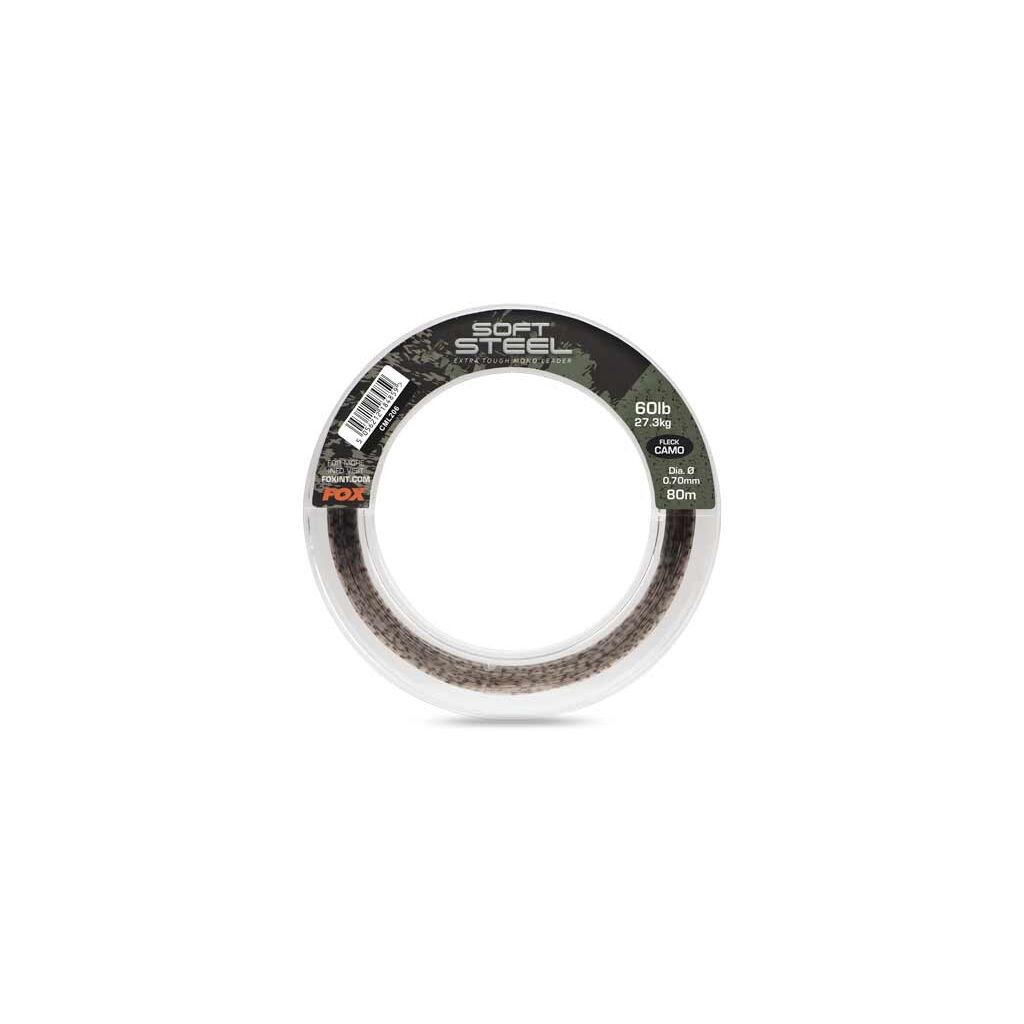 Fox Soft Steel Fleck Camo Leader